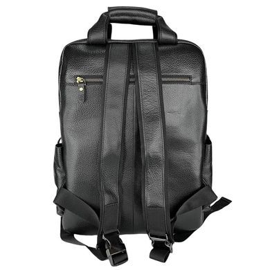 Мужской кожаный рюкзак Karya с отделением для ноутбука KR6029-45 черный