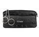 Шкіряна ключниця Karya з двома кільцями для ключів KR395-522-2 чорна