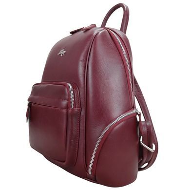 Женский рюкзак Karya из натуральной гладкой кожи KR6019-618 бордовый