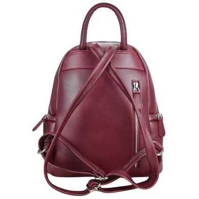 Женский рюкзак Karya из натуральной гладкой кожи KR6019-618 бордовый