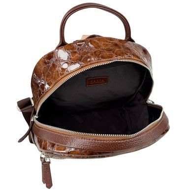 Женский рюкзак Karya из лакированной кожи KR6008-655 рыжий