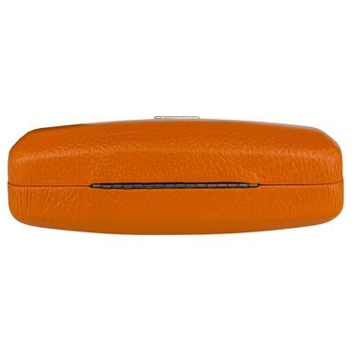 Футляр для очков Karya KR3005-031 зернистая кожа оранжевого цвета