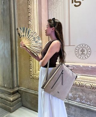 Женский рюкзак Karya из натуральной кожи с замшей KR6035-7 темно-синий