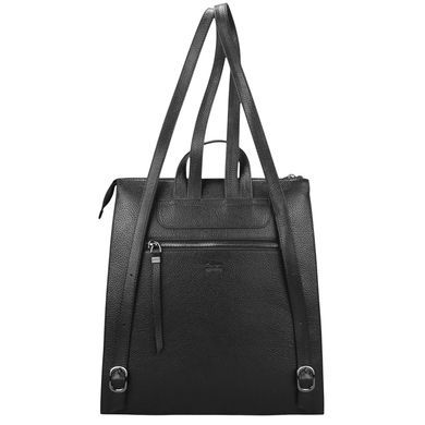 Женский рюкзак Karya из натуральной кожи с замшей KR6035-6 черный